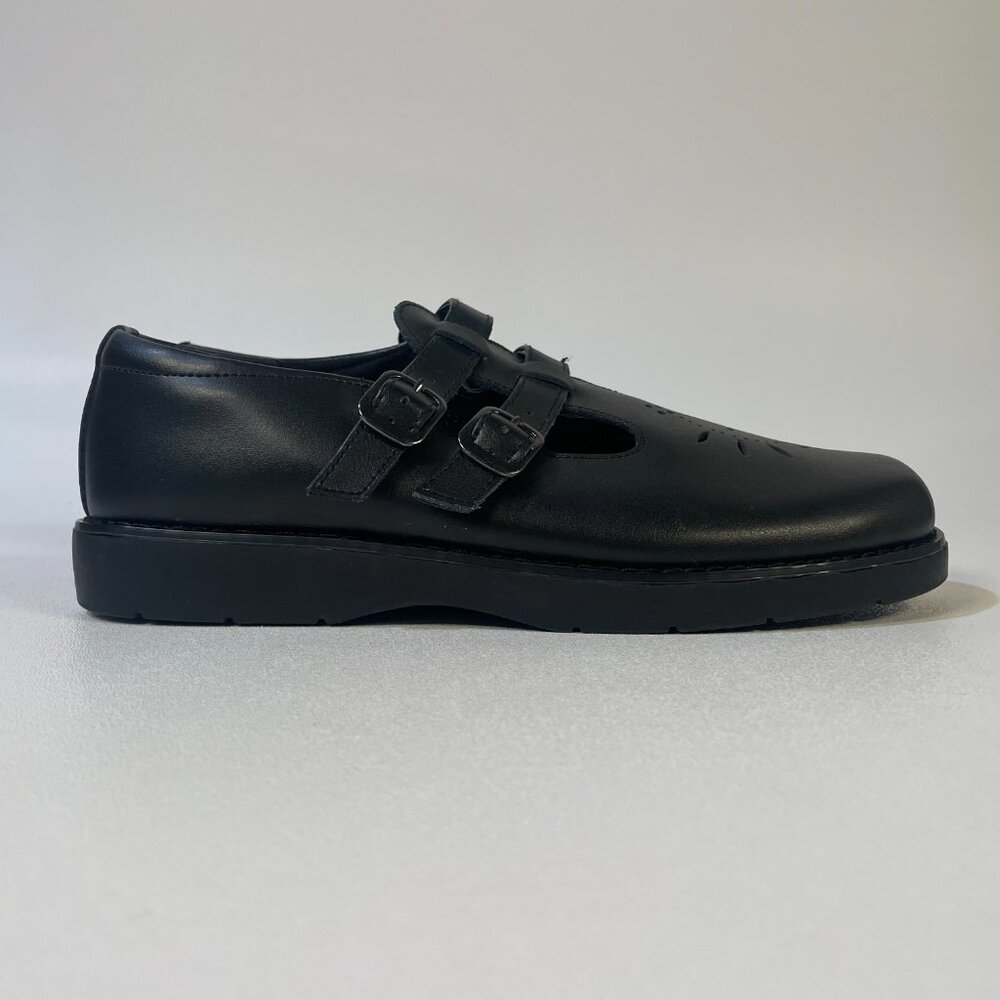 American Eagle Women's Black Mary Jane Shoes Y2K, Size EU 39 (US 8-8.5) - Picture 4 of 9